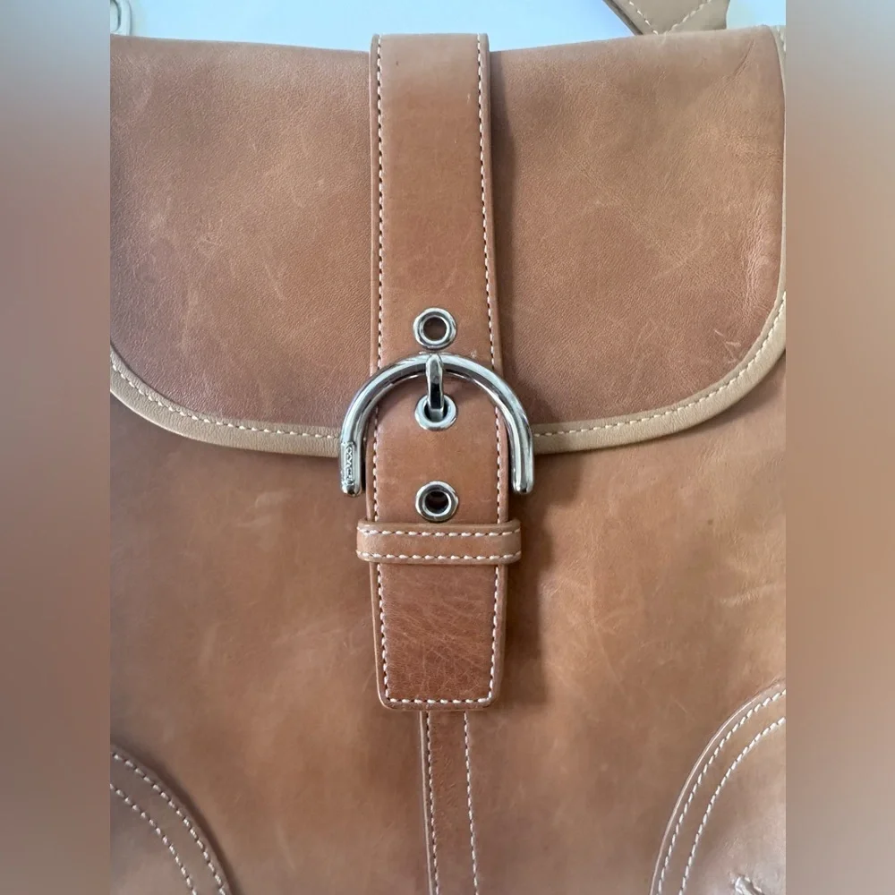 Coach Vintage Soho/Hobo Crossbody Bucket Bag. #G3S-9481